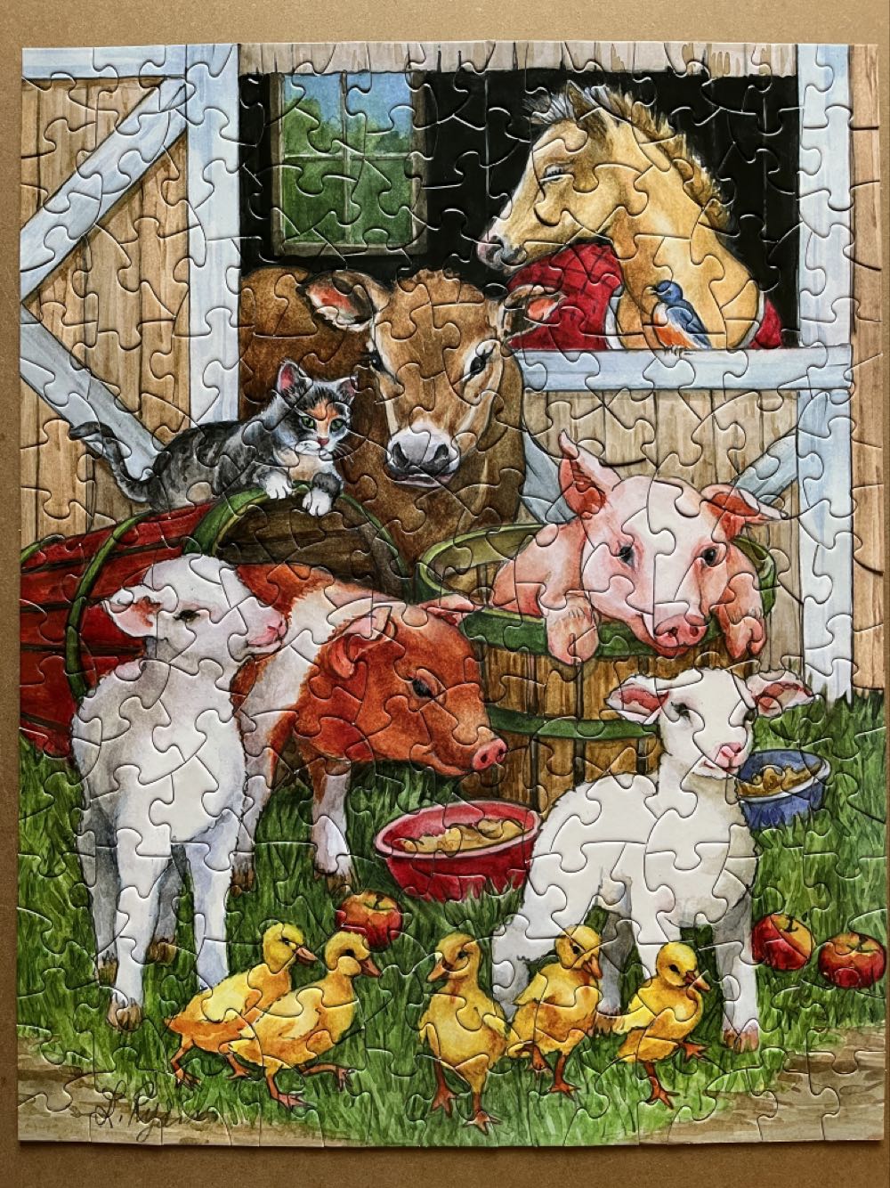 Barnyard Buddies - Bits & Pieces puzzle collectible [Barcode 192949013118] - Main Image 2