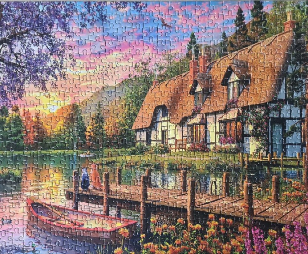 Waiting For Supper - Gibsons puzzle collectible [Barcode 5012269031287] - Main Image 3