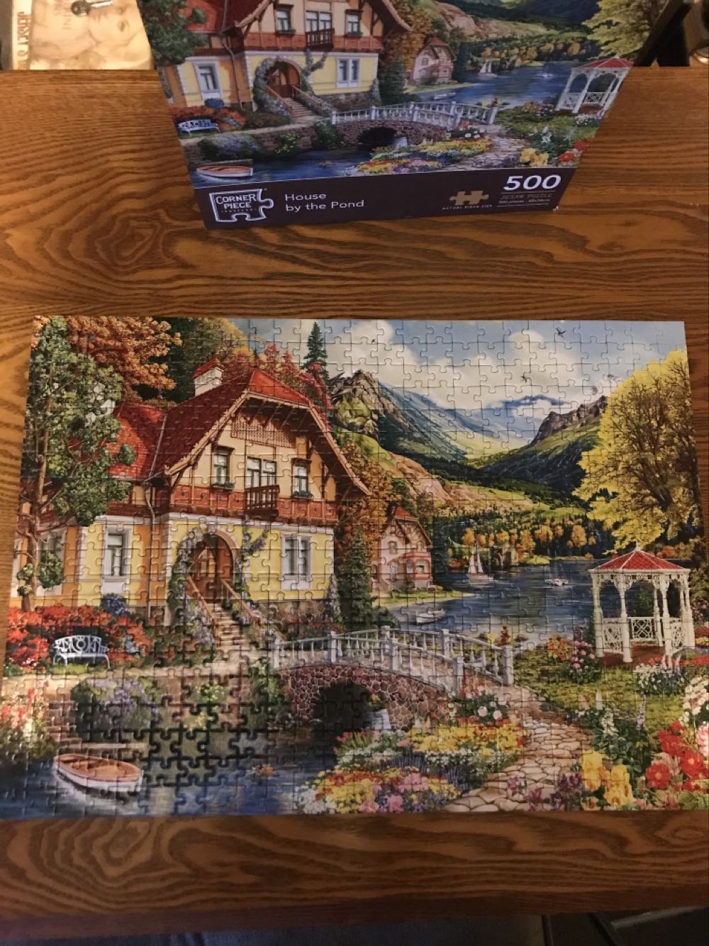 House By The Pond - Corner Piece puzzle collectible [Barcode 5052089301948] - Main Image 2