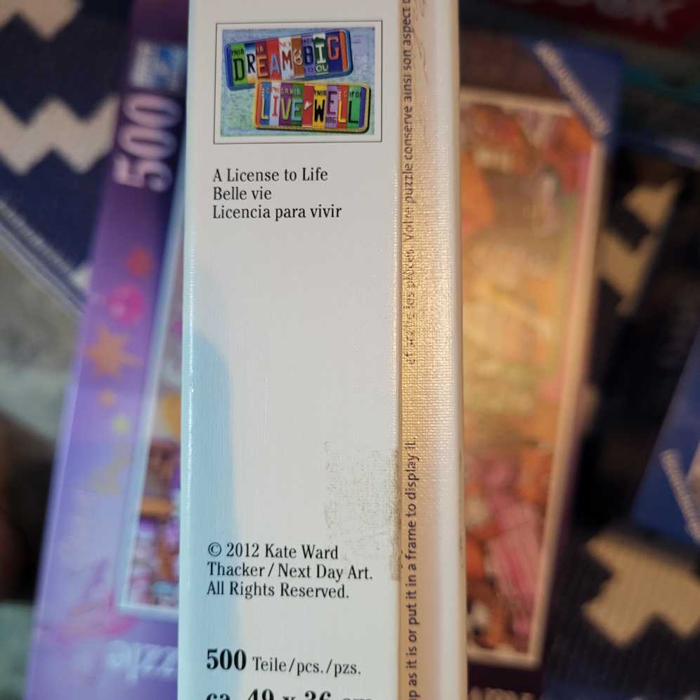 A License To Life - Ravensburger puzzle collectible [Barcode 4005556142132] - Main Image 3