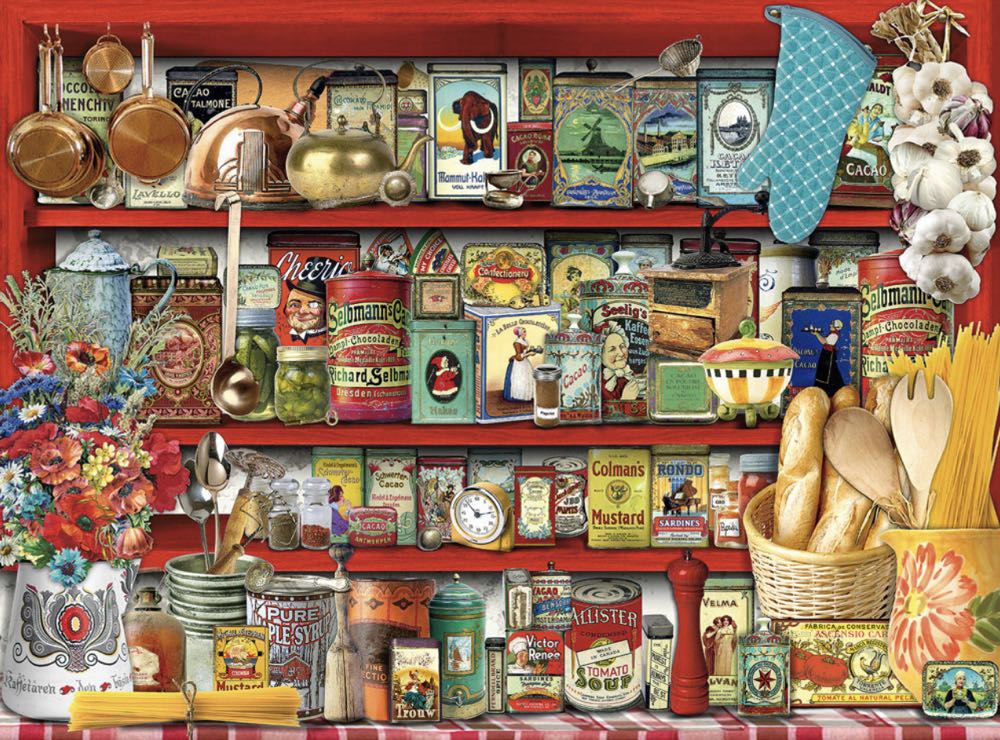 Kitchen Shelf - Bits And Pieces puzzle collectible [Barcode 192949048592] - Main Image 2