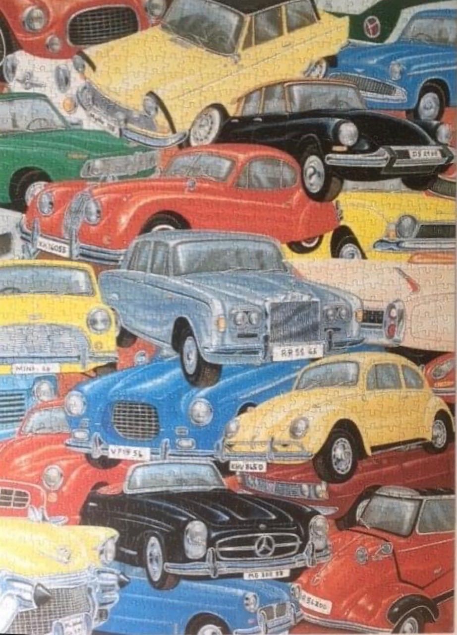 Oldtimers The 1950s And 60s - Jumbo puzzle collectible [Barcode 8710126016343] - Main Image 3