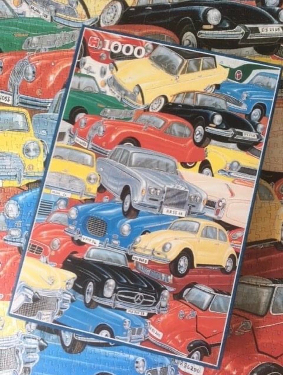 Oldtimers The 1950s And 60s - Jumbo puzzle collectible [Barcode 8710126016343] - Main Image 4