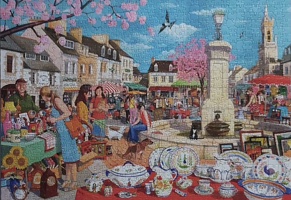 French Market - House of Puzzles Ltd HOP, The puzzle collectible [Barcode 5060002004661] - Main Image 3