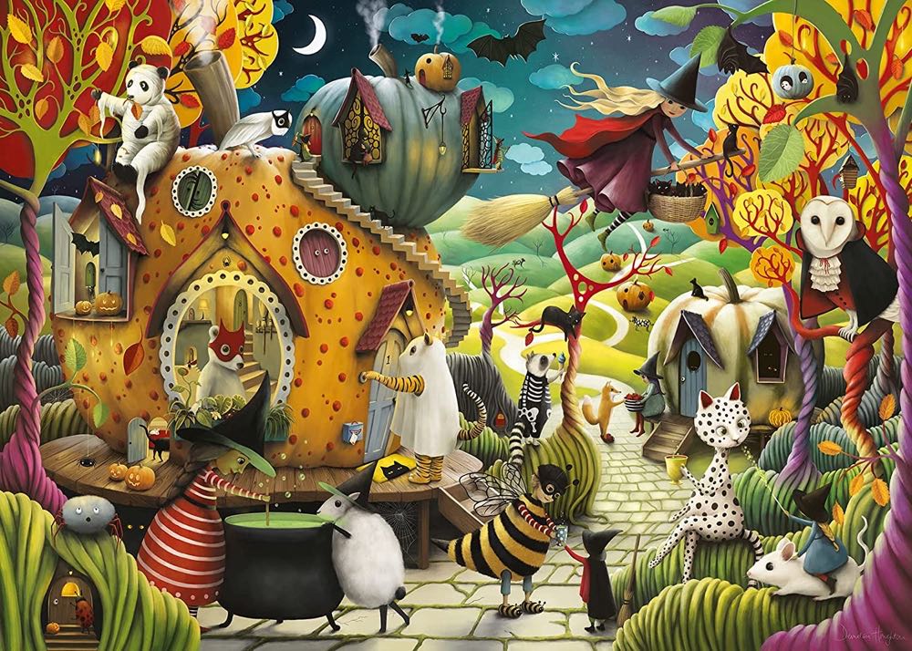 Happy Halloween-NIB - Ravensburger puzzle collectible - Main Image 2