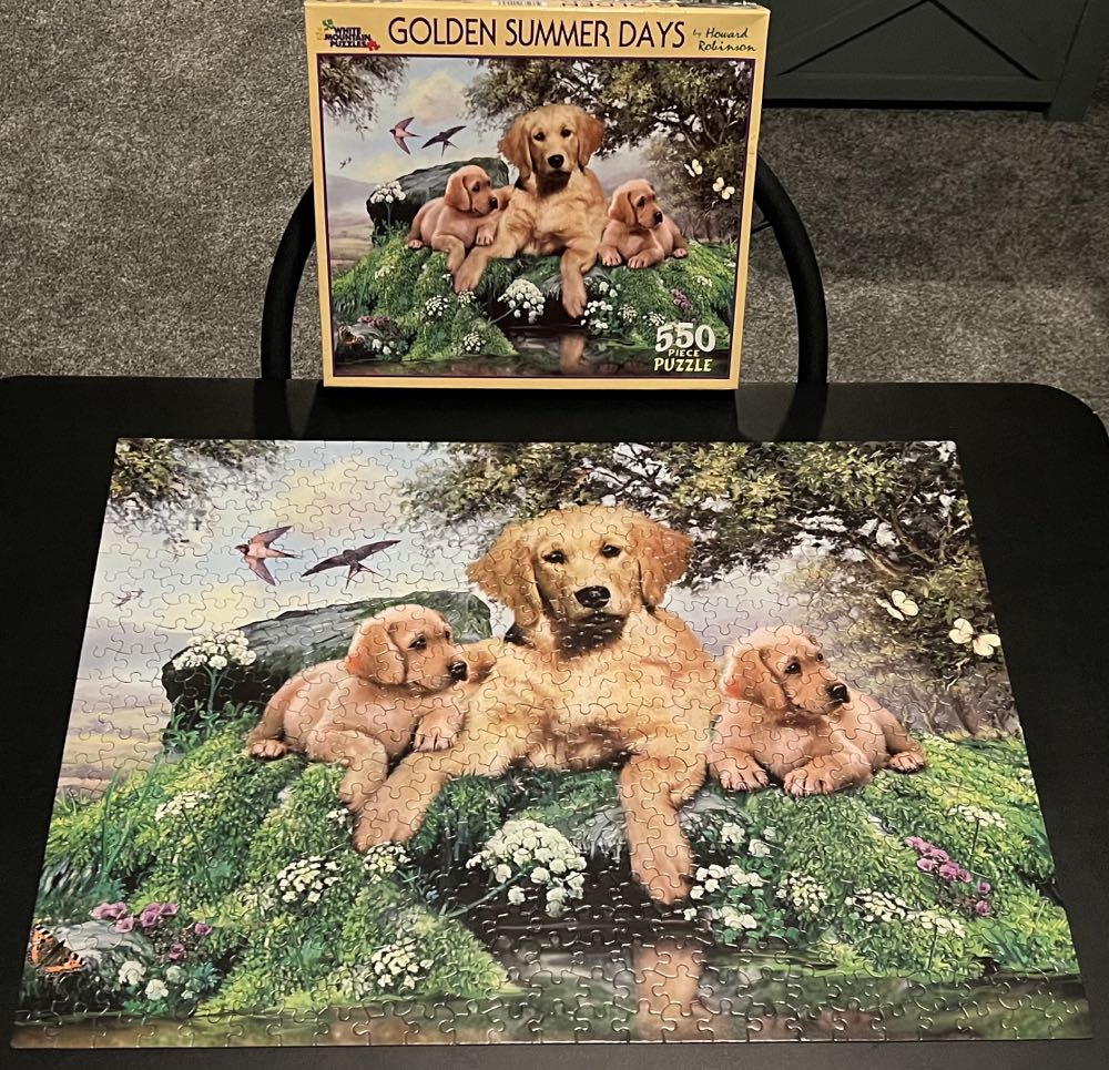 **Golden Summer Days-NIB - White Mountain Puzzles puzzle collectible [Barcode 724819249053] - Main Image 3