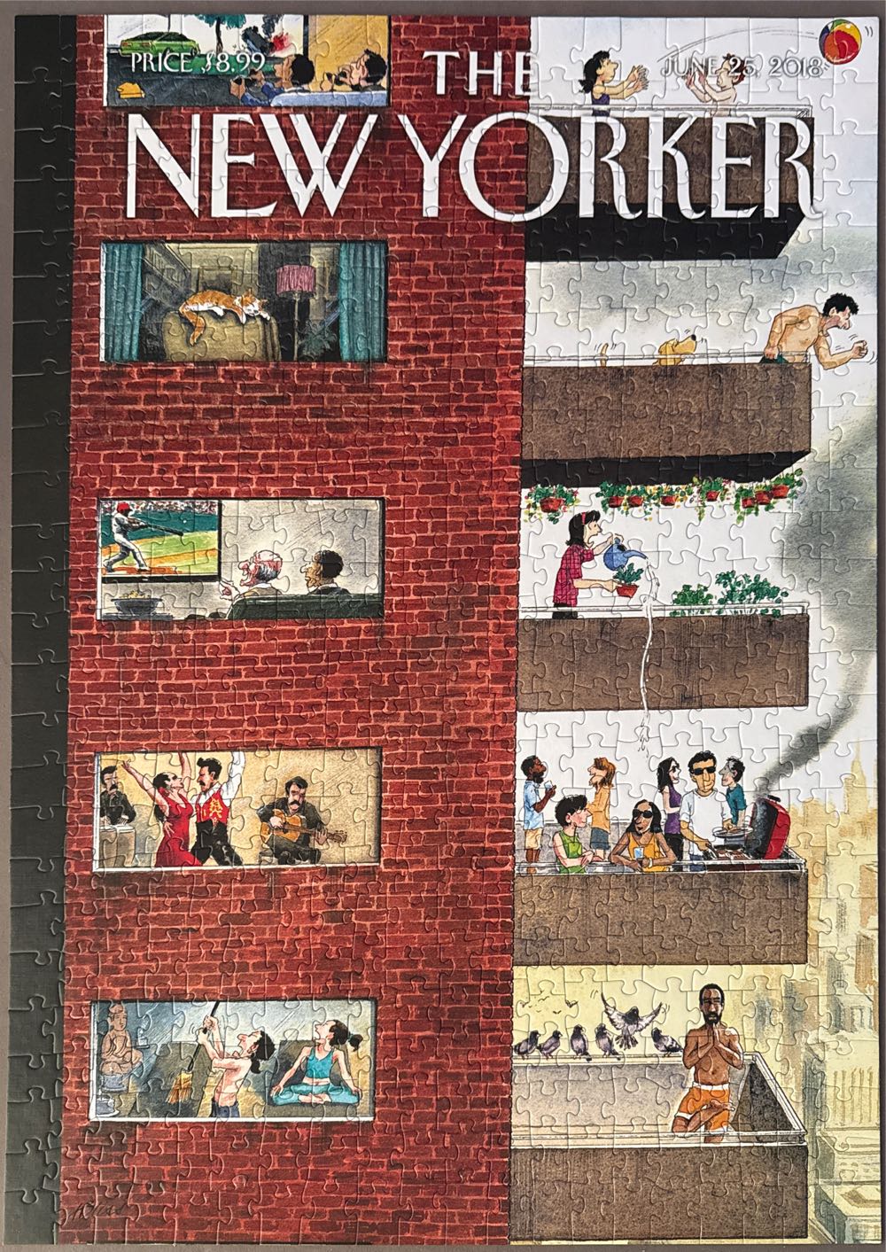 City Living - New York Puzzle Company puzzle collectible [Barcode 819844014445] - Main Image 2