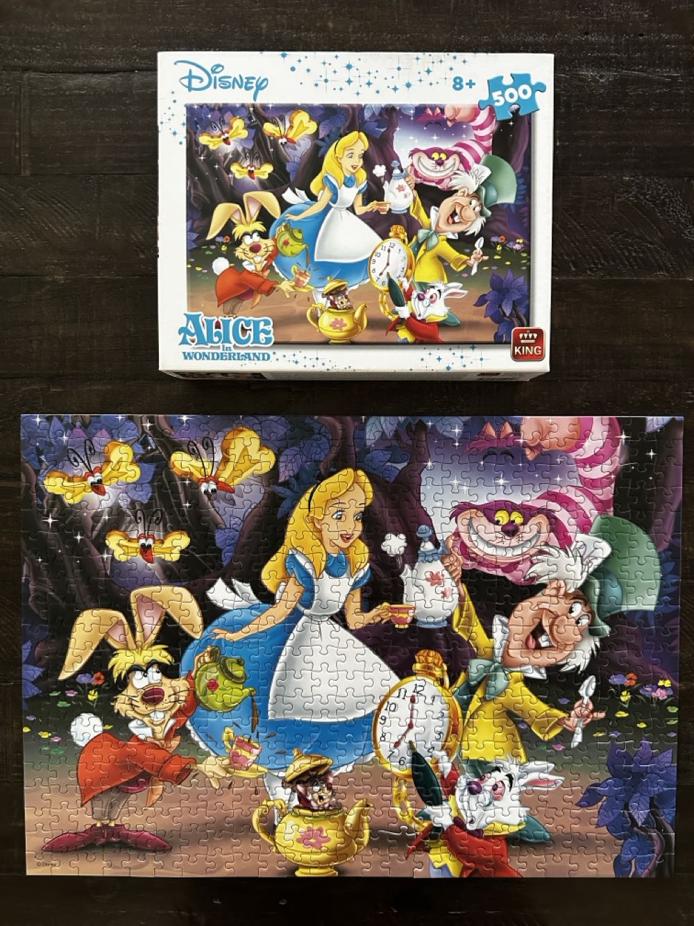Alice In Wonderland - King puzzle collectible [Barcode 8710125559148] - Main Image 4