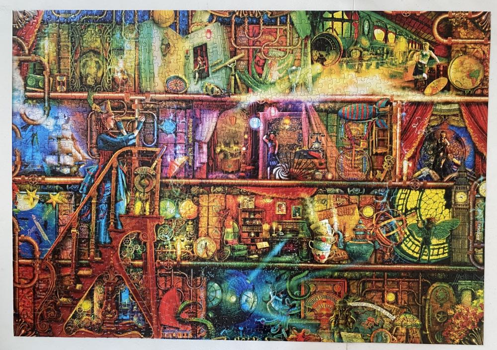 Fantastic Voyage (v) - Flame Tree Publishing puzzle collectible [Barcode 5055382902027] - Main Image 3