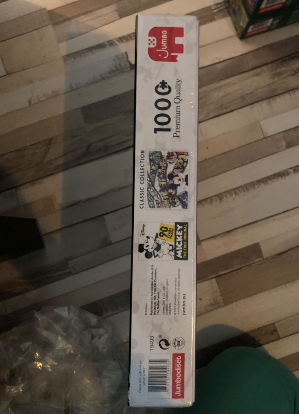 90 Years Of Disney - Jumbo puzzle collectible [Barcode 8710126194935] - Main Image 3