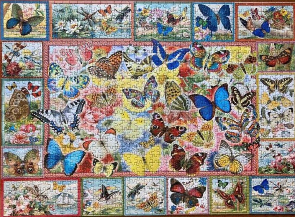 Lots Of Butterflies - Anatolian puzzle collectible [Barcode 8698543110946] - Main Image 3