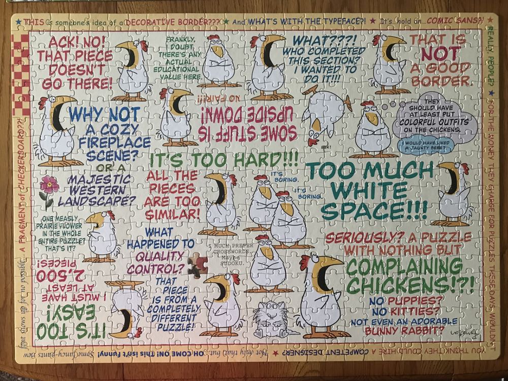 Puzzle Complaints - Workman puzzle collectible [Barcode 9781523514786] - Main Image 2