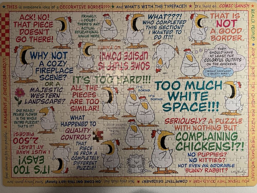 Puzzle Complaints - Workman puzzle collectible [Barcode 9781523514786] - Main Image 4