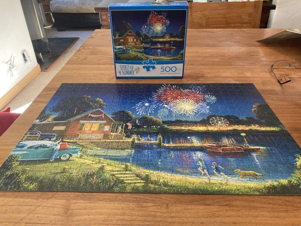 Spirit Of Summer - Buffalo puzzle collectible [Barcode 079346038862] - Main Image 2