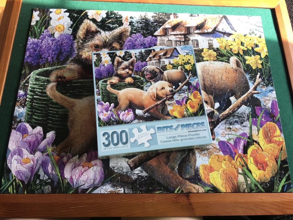Signs Of Spring 🪧🌷🌱🐦 - Bits & Pieces 🇺🇸 puzzle collectible [Barcode 00192949037275] - Main Image 2
