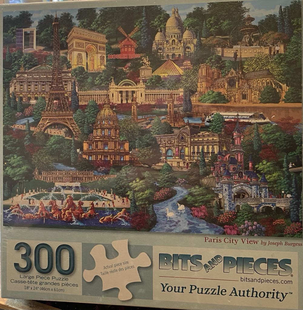 Paris City View - Bits And Pieces puzzle collectible [Barcode 192949014825] - Main Image 4