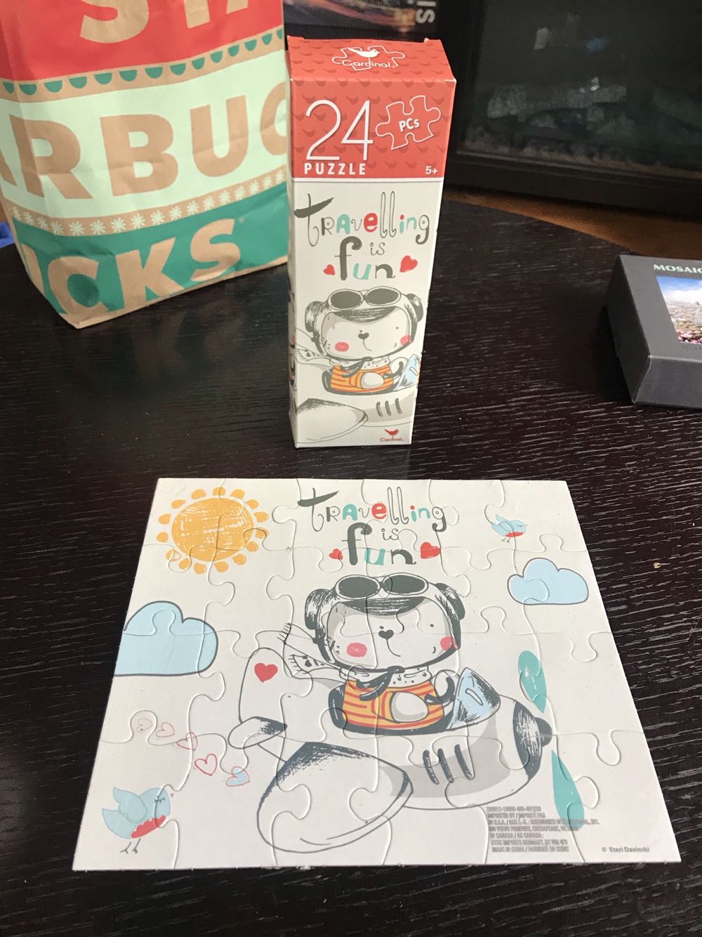 Traveling Is Fun ✈️😁 - Cardinal 🐦🇺🇸 puzzle collectible - Main Image 2