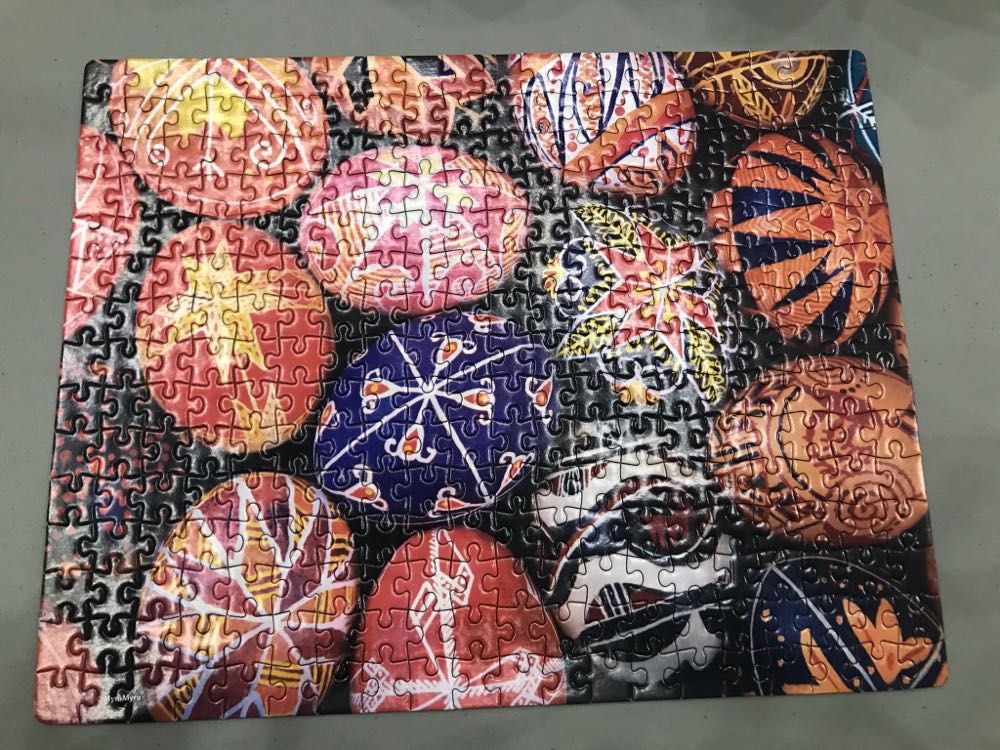 Colored Eggs 🌈🥚🥚 - Cardinal 🐦🇺🇸 puzzle collectible - Main Image 2