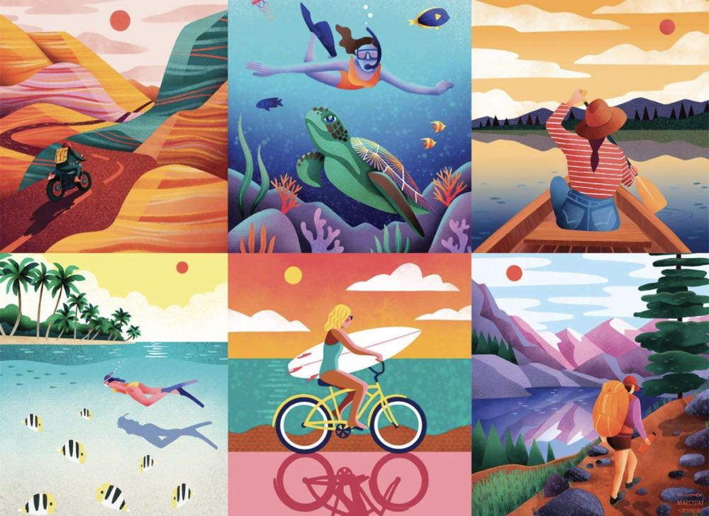 Wanderlust - Buffalo puzzle collectible [Barcode 079346122141] - Main Image 2