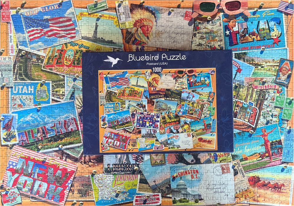 ZZ Postcard (USA) - Bluebird 🇵🇱 puzzle collectible [Barcode 3663384703096] - Main Image 4