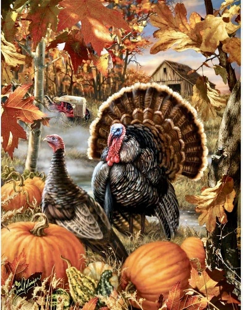 Gobbler Farms - SunsOut 🇺🇸 puzzle collectible [Barcode 796780571426] - Main Image 2