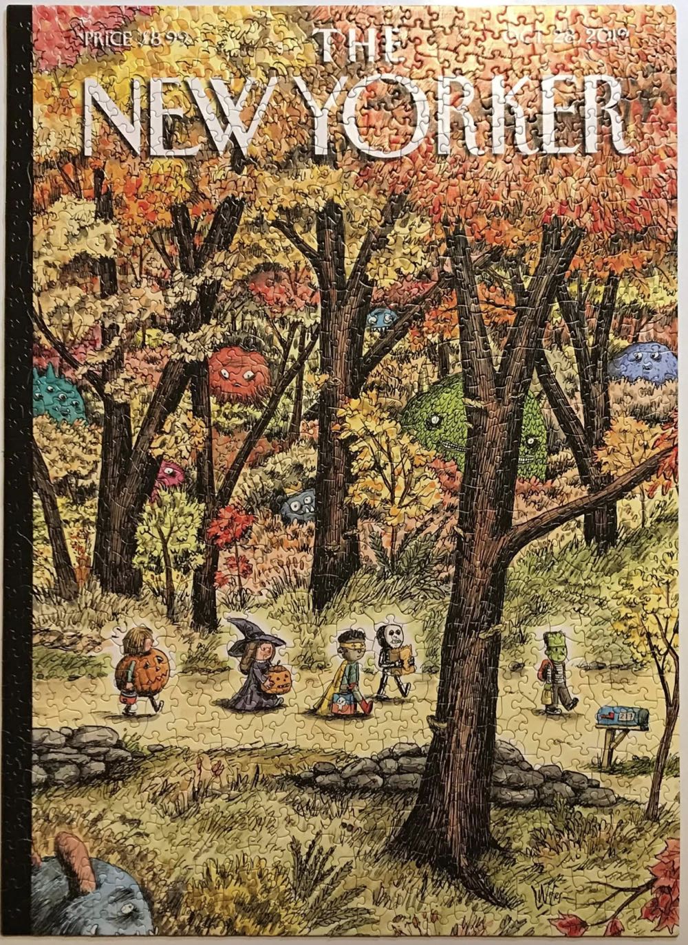 Leaf Peepers - New York Puzzle Co. puzzle collectible [Barcode 819844017712] - Main Image 3