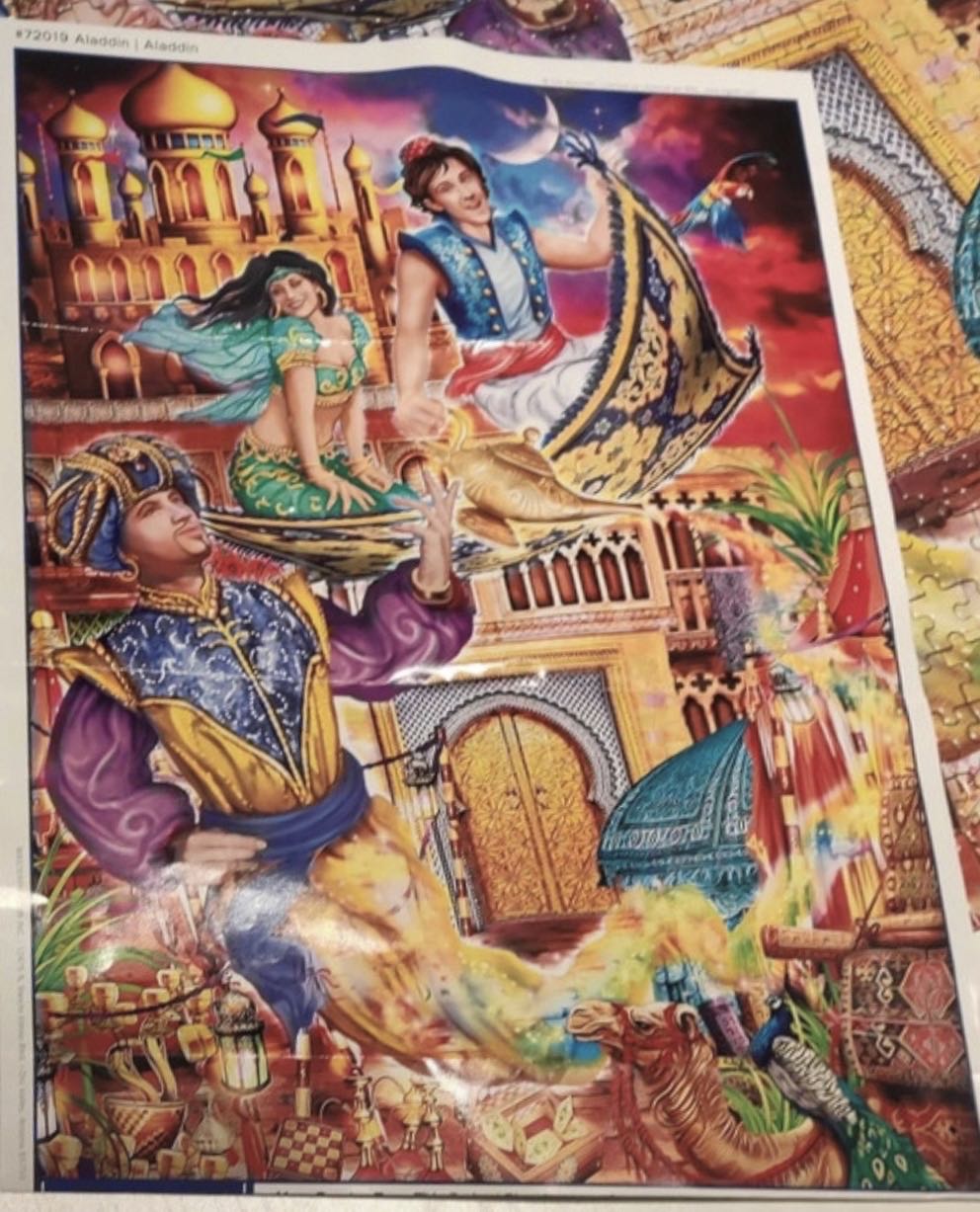 Aladdin 🆕🚪 - MasterPieces New puzzle collectible [Barcode 705988720192] - Main Image 4