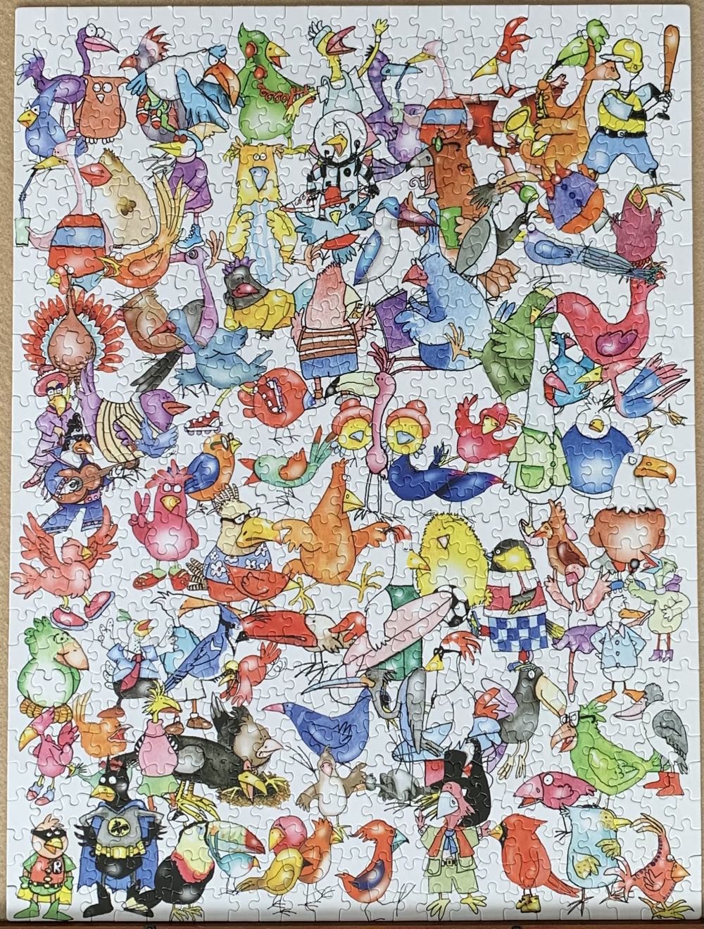 One Hundred Birds and a Nest - Ceaco puzzle collectible - Main Image 3