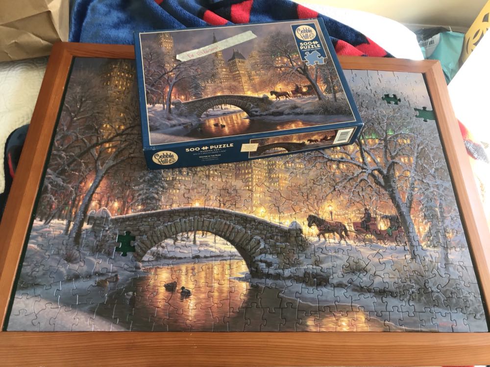 Winter In The Park ❄️🥶🏞 - Cobble Hill 🇨🇦 puzzle collectible - Main Image 2