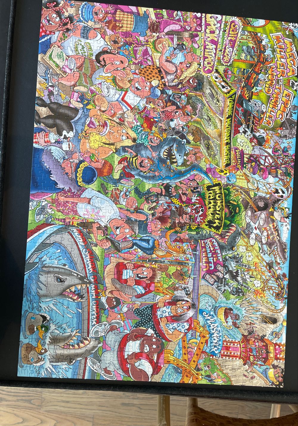 Theme Park Thrills -Destiny 23 - Jumbo puzzle collectible [Barcode 8710126250051] - Main Image 2