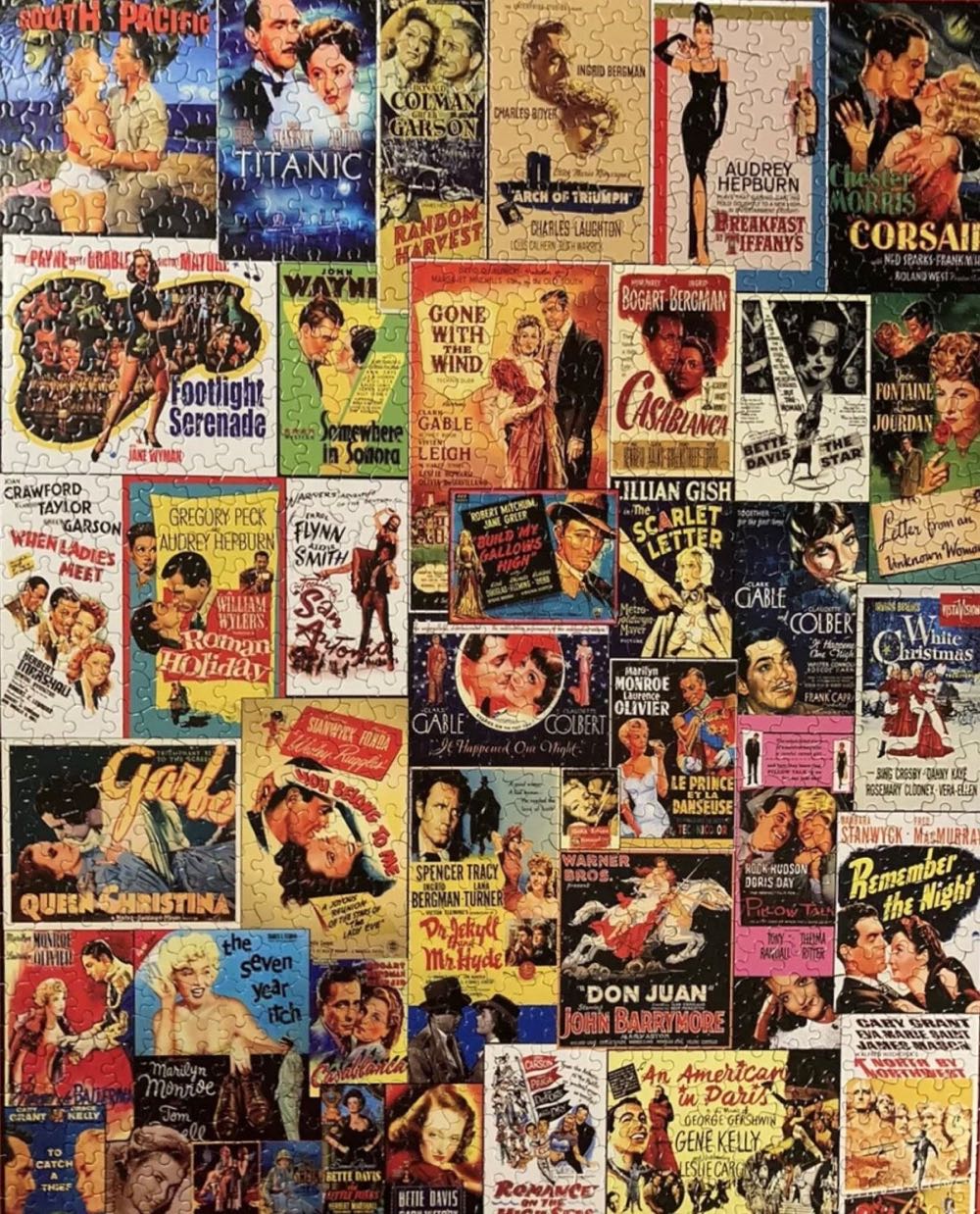 Movie Posters 🔵 - White Mountain Puzzles puzzle collectible [Barcode 724819256563] - Main Image 3