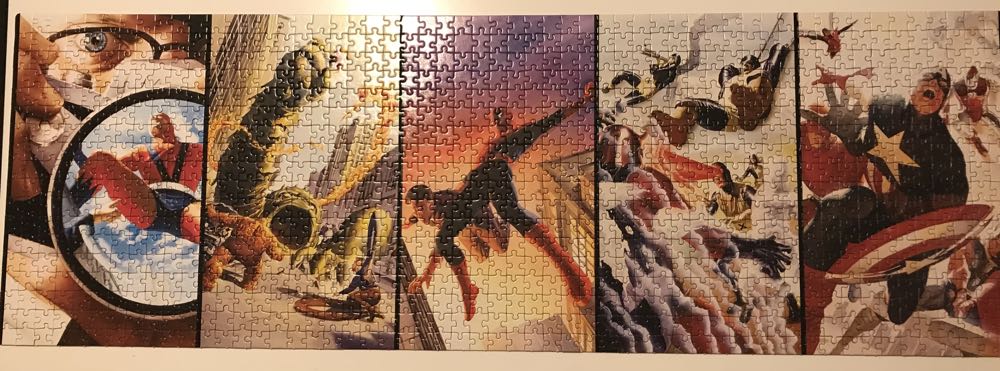 Marvel 80 Years - Clementoni puzzle collectible [Barcode 8005125395460] - Main Image 2