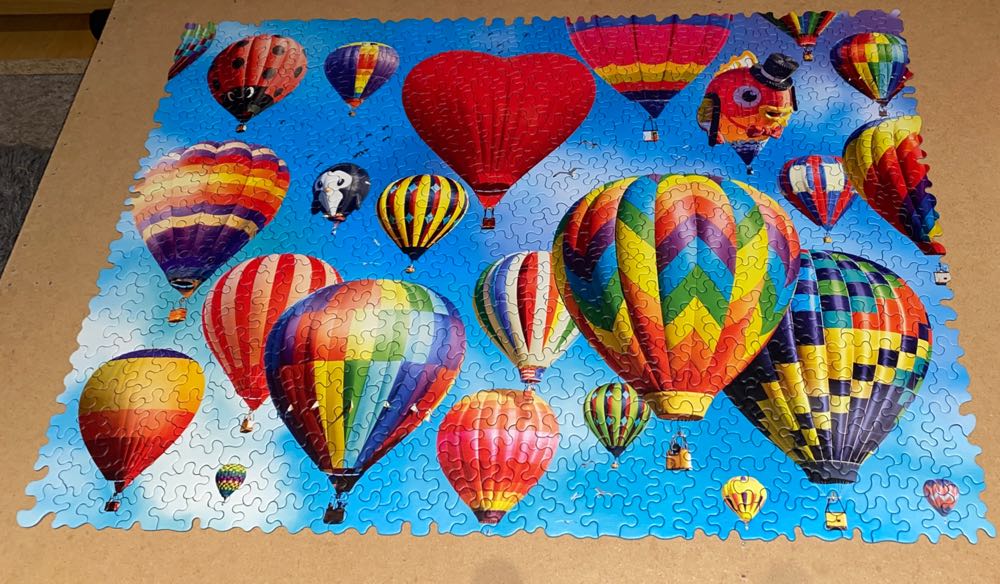Colourful Balloons - Trefl puzzle collectible [Barcode 5900511111125] - Main Image 2