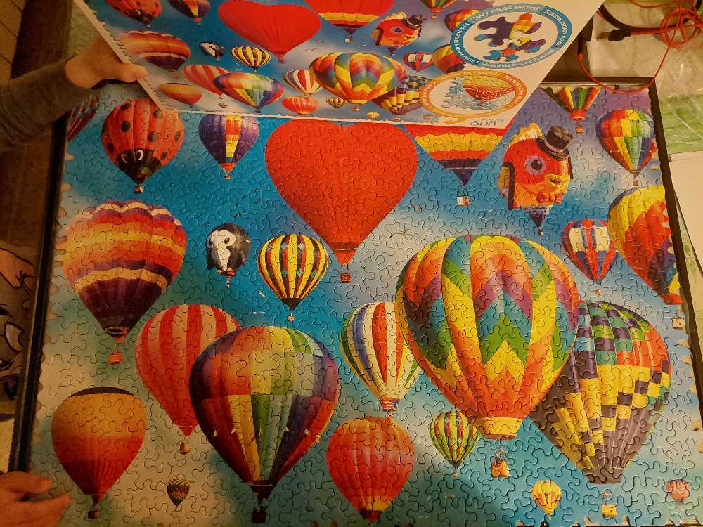 Colourful Balloons - Trefl puzzle collectible [Barcode 5900511111125] - Main Image 3