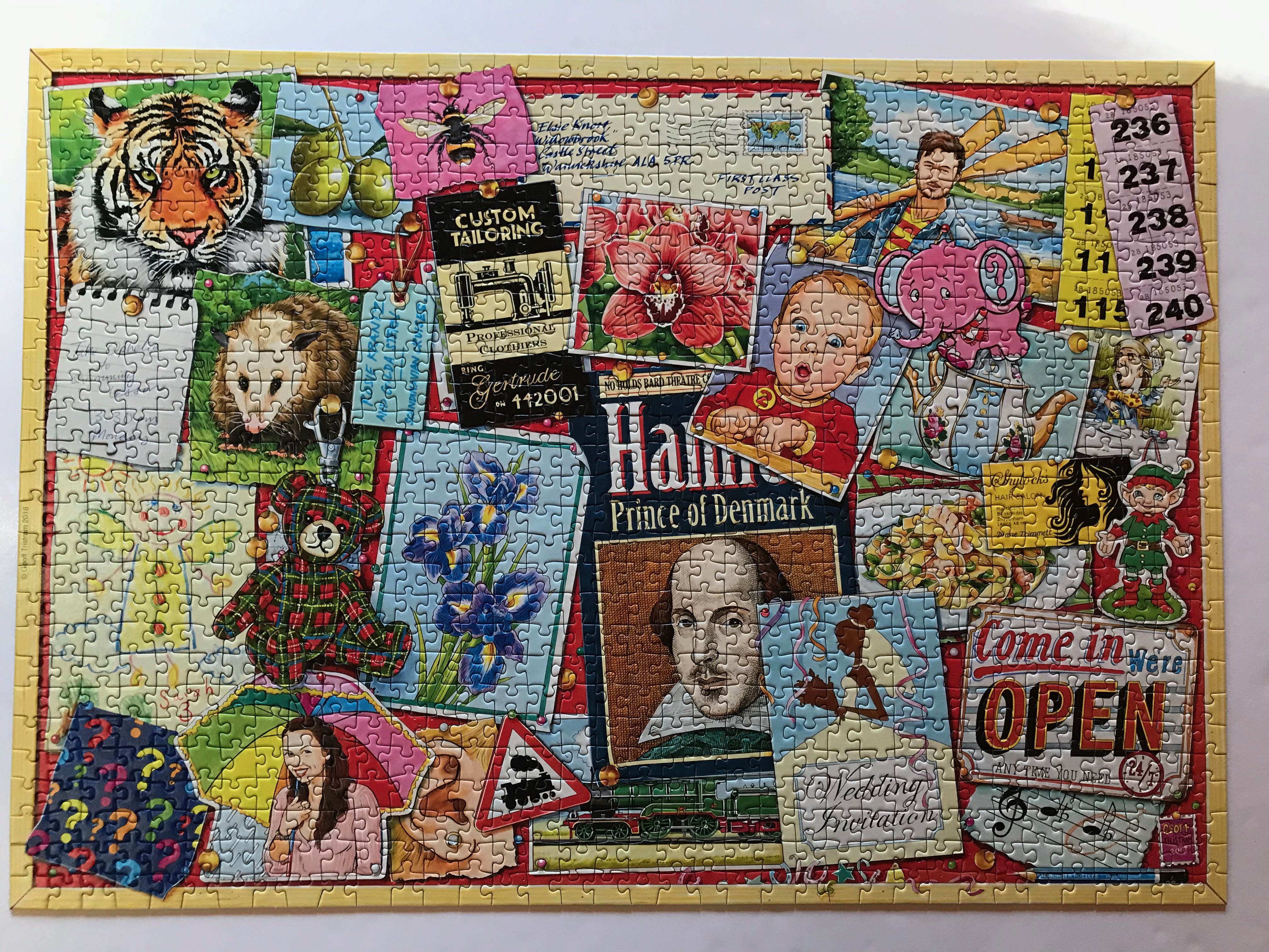 The Tiger & The Teapot-FOR SALE - Ravensburger puzzle collectible [Barcode 4005556198146] - Main Image 2