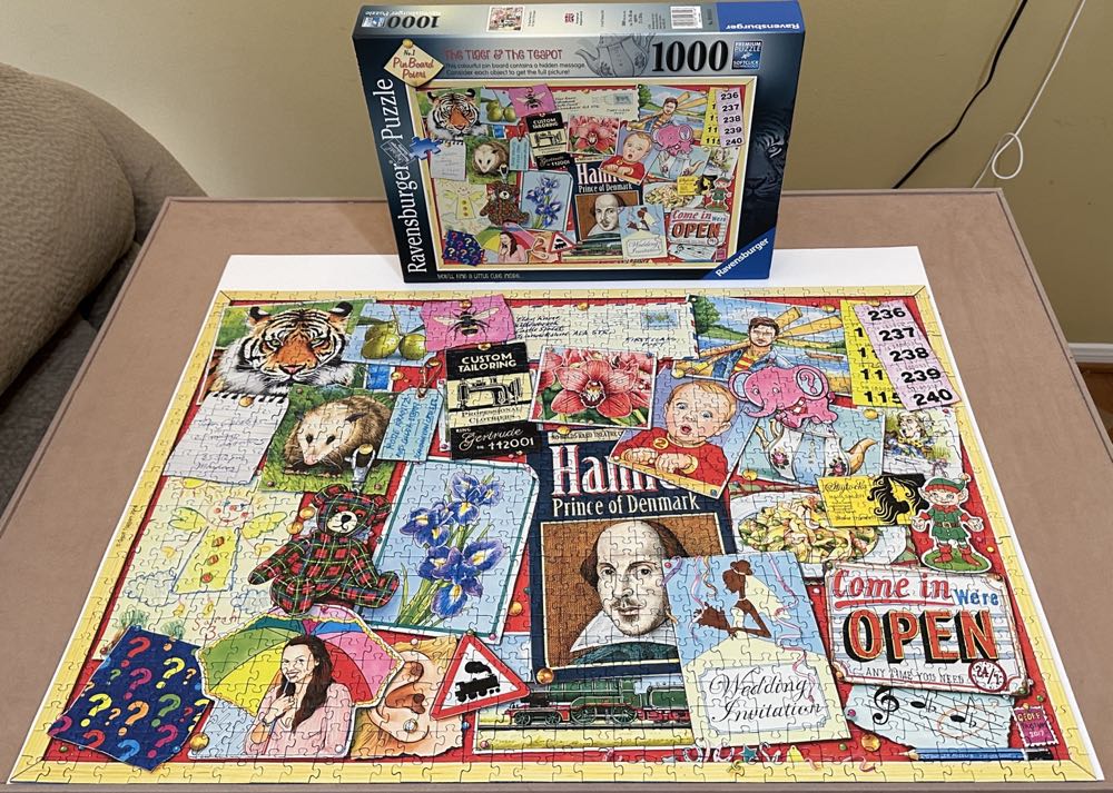 The Tiger & The Teapot-FOR SALE - Ravensburger puzzle collectible [Barcode 4005556198146] - Main Image 3