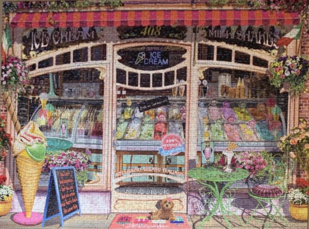 Ice Cream Shop - Ravensburger puzzle collectible [Barcode 4005556162215] - Main Image 3