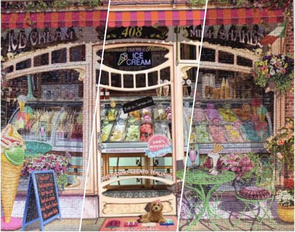 Ice Cream Shop - Ravensburger puzzle collectible [Barcode 4005556162215] - Main Image 4