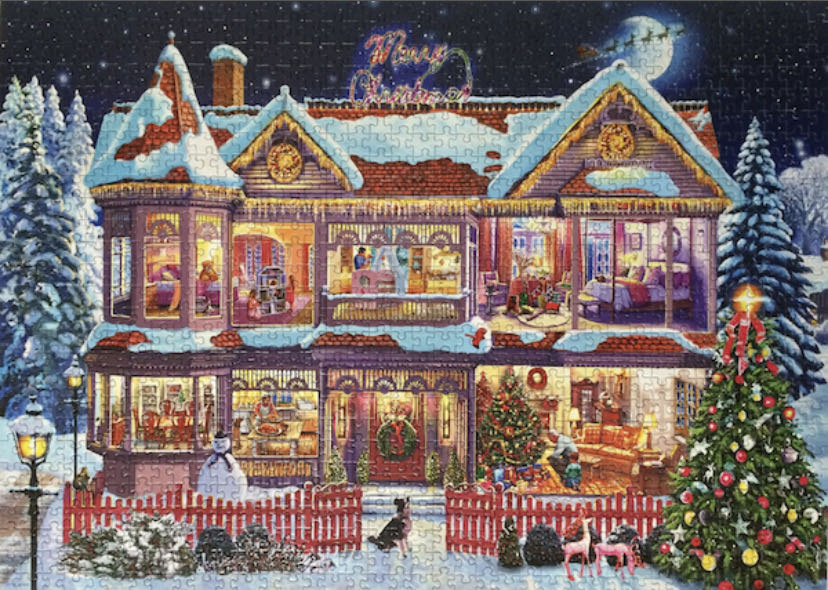 Getting Ready For Christmas - Eurographics puzzle collectible [Barcode 628136609739] - Main Image 2