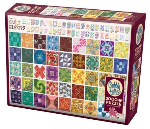 Quilt Blocks - Cobble Hill 🇨🇦 puzzle collectible [Barcode 625012890144] - Main Image 1