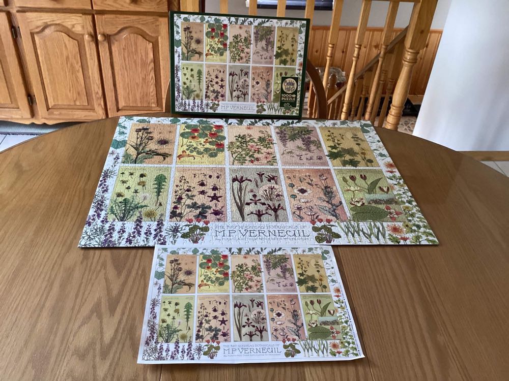 Collage: Botanicals - Cobble Hill puzzle collectible [Barcode 625012802826] - Main Image 2
