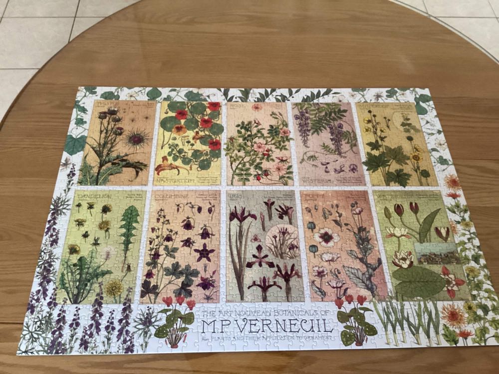 Collage: Botanicals - Cobble Hill puzzle collectible [Barcode 625012802826] - Main Image 3