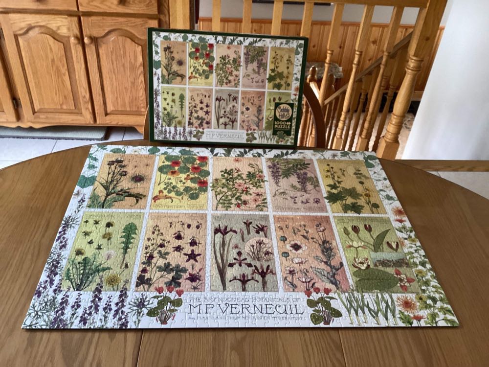 Collage: Botanicals - Cobble Hill puzzle collectible [Barcode 625012802826] - Main Image 4