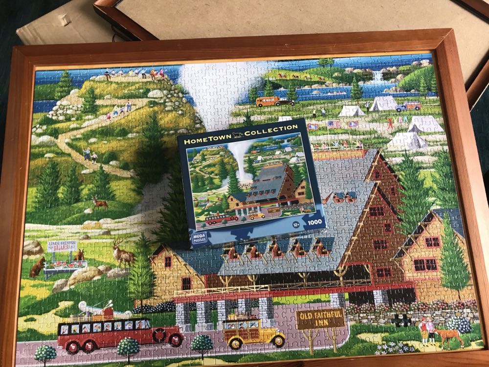 Old Faithful 🌊⛲️ - MEGA 🇨🇦 puzzle collectible - Main Image 2