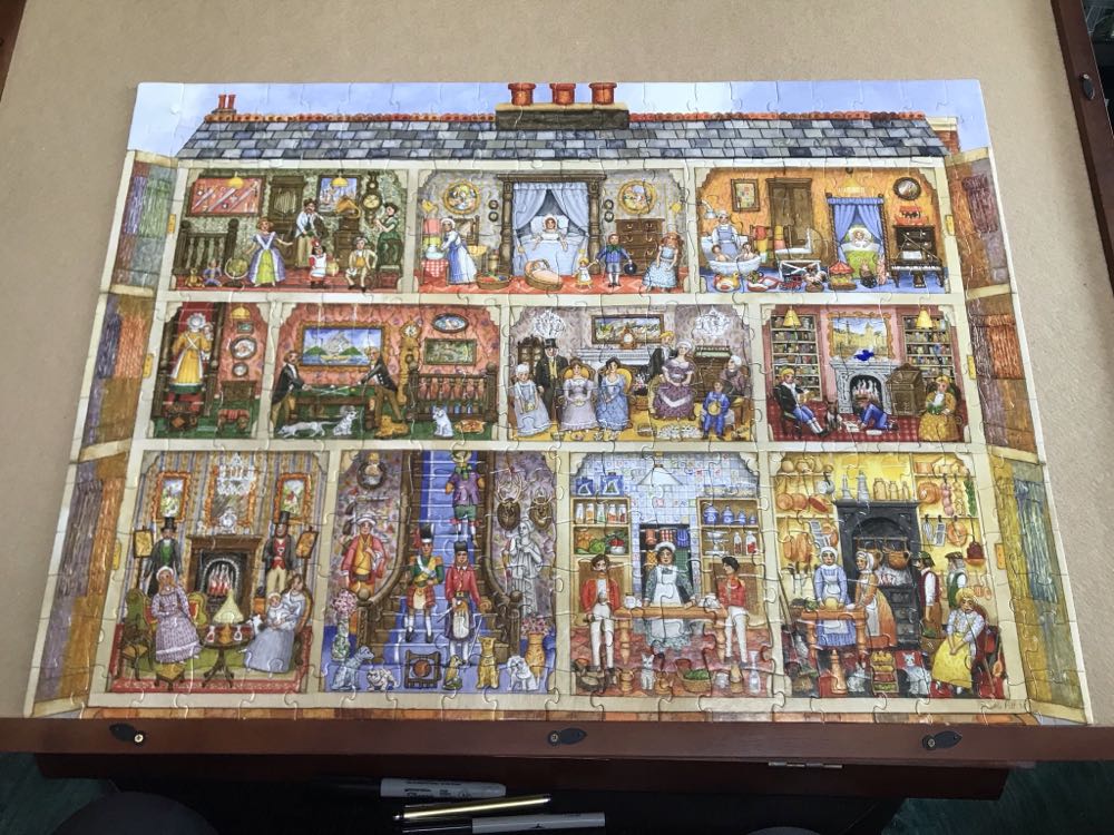 Lichtenstein Castle 🇩🇪🏰 - Milton Bradley (MB) 🇺🇸 puzzle collectible - Main Image 3