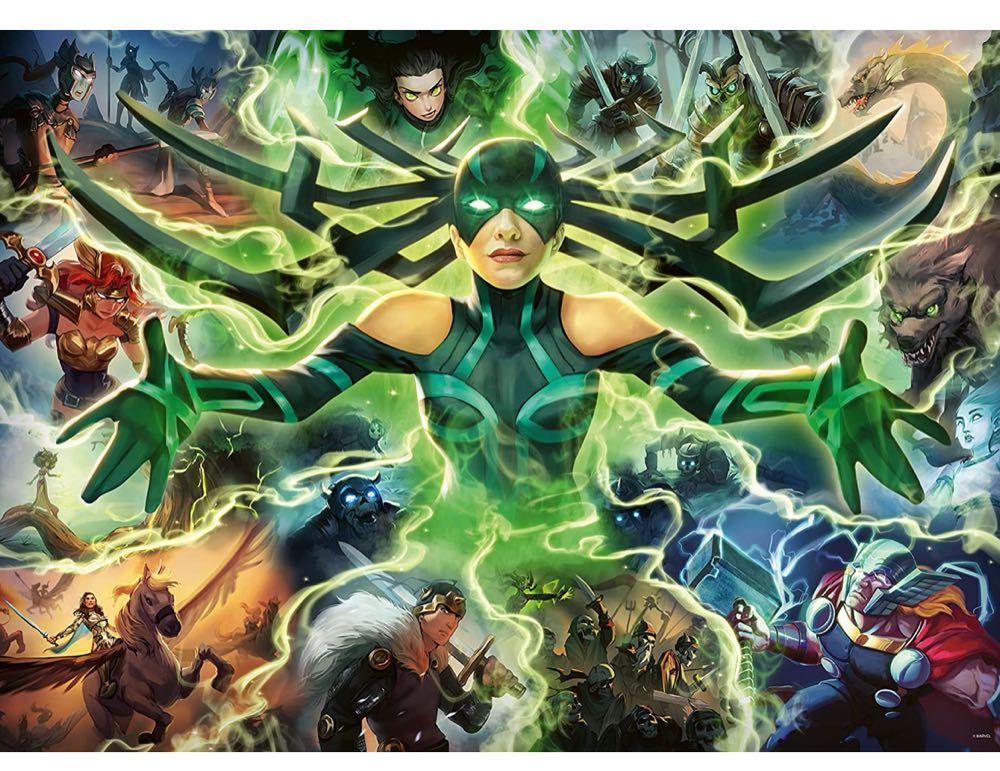 Hela - Marvel Villainous Collection - Ravensburger puzzle collectible - Main Image 2