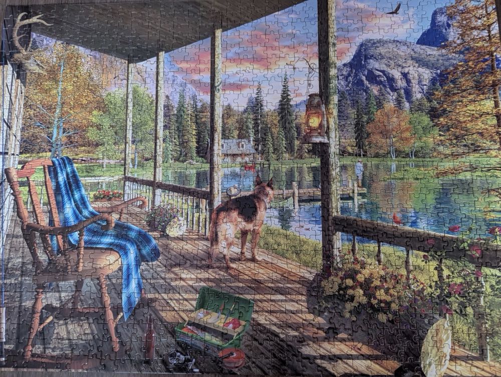 Time Away: Sunset Ritual - Master Pieces puzzle collectible [Barcode 705988717499] - Main Image 3