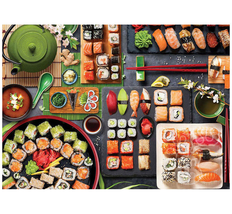 Sushi Table - Eurographics puzzle collectible [Barcode 628136656184] - Main Image 2