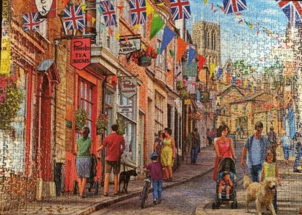 Steep Hill - Gibsons puzzle collectible [Barcode 5012269062298] - Main Image 3