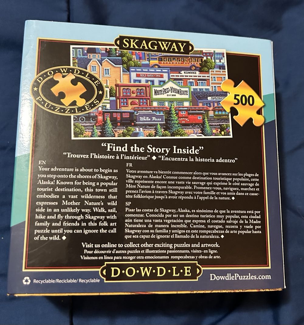 Skagway - Dowdle puzzle collectible [Barcode 671095204101] - Main Image 3